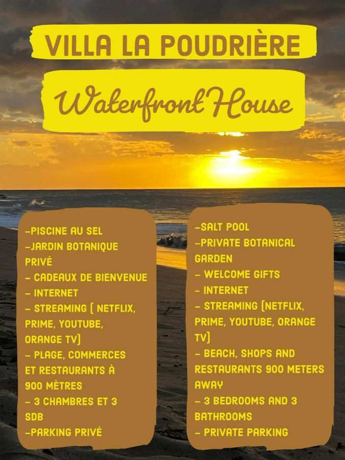 Vue Mer/3Beds/Piscine/Wifi/900 Metres De La Plage Deshaies Exterior photo